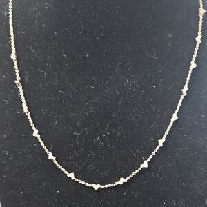 Kendra Scott Gold Hearts Necklace